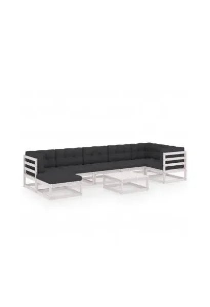 vidaxl_3076750_conjunto_de_muebles_de_madera_para_jardín_color_blanco_con_cojines_de_poliéster_gris_vida_xl_0