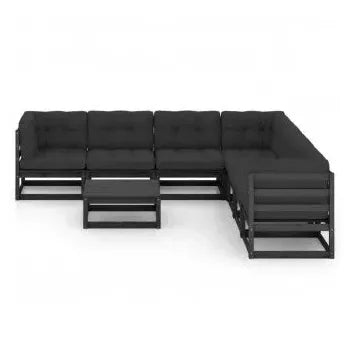 vidaxl_3076883_conjunto_de_muebles_para_el_jardín_fabricados_en_madera_con_8_piezas_en_color_gris_y_negro_vida_xl_1