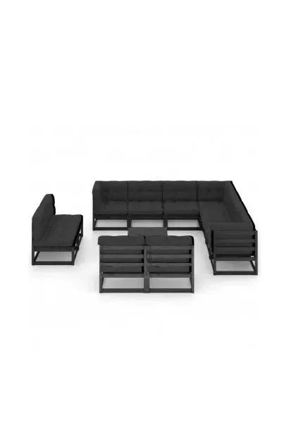 vidaxl_3076943_set_de_muebles_de_jardín_12_piezas_madera_de_pino_negra_y_cojines_antracita_vida_xl_0