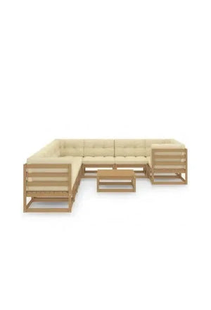 vidaxl_3077042_conjunto_de_jardín_10_piezas_fabricado_en_madera_de_pino_con_acabado_marrón_miel_0