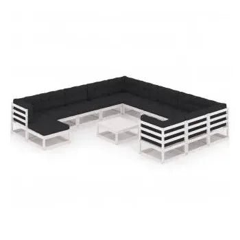 vidaxl_3077110_conjunto_de_muebles_de_jardín_13_piezas_blanco_y_gris_antracita_madera_de_pino_vida_xl_2