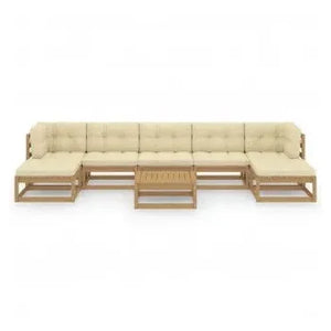 vidaxl_3077132_conjunto_de_sofás_madera_de_pino_para_jardín_de_8_piezas_en_marrón_miel_y_blanco_crema_2
