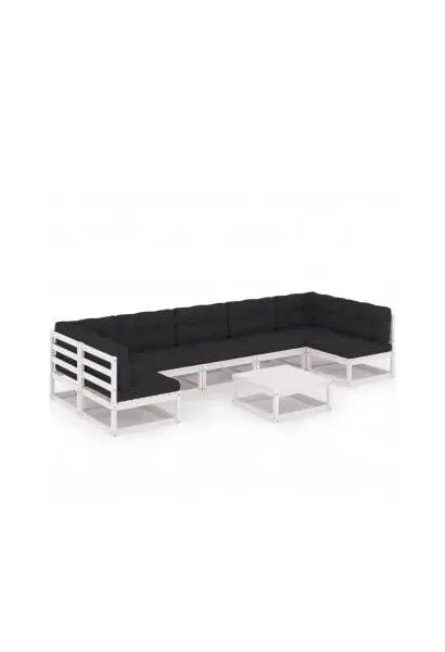 vidaxl_3077190_juego_de_muebles_para_jardín_de_8_piezas_en_acabado_blanco_con_cojines_negros_0