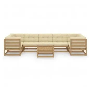 vidaxl_3077312_conjunto_de_sofás_y_mesa_de_jardín_de_madera_con_acabado_marrón_y_crema_vida_xl_2