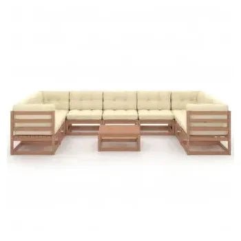 vidaxl_3078147_conjunto_de_jardín_con_10_sofás_de_madera_con_cojines_y_1_mesa_de_color_marrón_miel_2