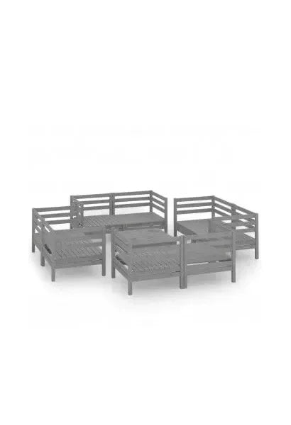 vidaxl_3082434_conjunto_para_jardín_con_9_piezas_de_mesa_con_sofás_en_madera_de_pino_maciza_color_gris_0