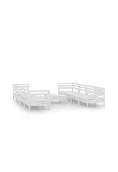 vidaxl_3082518_juego_de_muebles_de_jardín_color_blanco_con_9_piezas_de_madera_maciza_de_pino_0