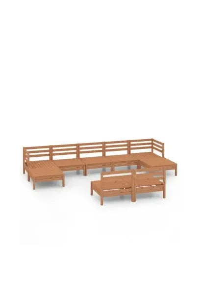 vidaxl_3083357_pack_mobiliario_de_9_piezas_de_exterior_fabricado_en_madera_de_pino_maciza_con_acabado_en_marrón_miel_vida_xl_0