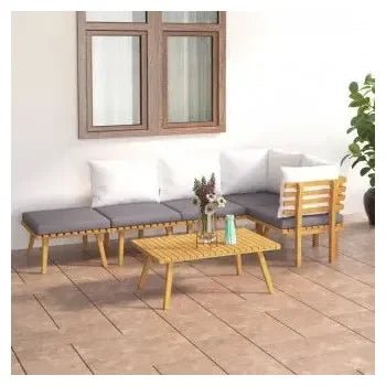 vidaxl_3087026_juego_de_4_sofás_modulares_y_una_mesa_de_centro_de_madera_de_acacia_con_cojines_blanco_y_gris_oscuro_vida_xl_1