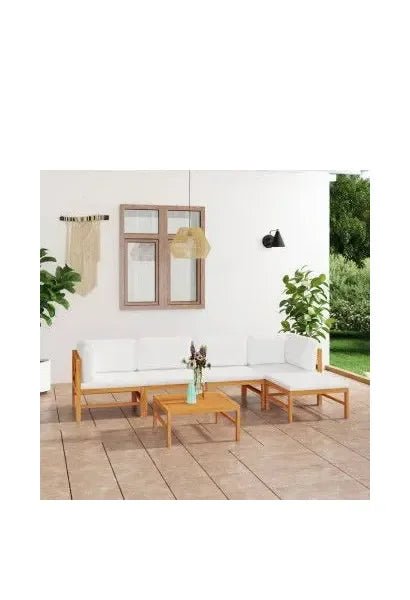 vidaxl_3087202_conjunto_de_sofás_con_mesa_para_jardín_de_6_piezas_en_madera_de_teca_y_cojines_blanco_crema_0