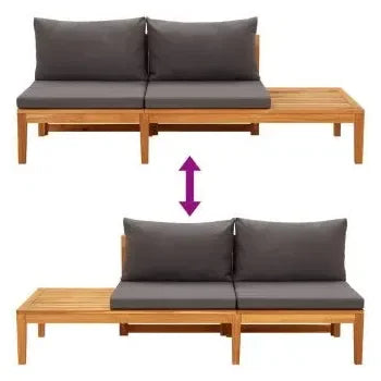 vidaxl_3087275_conjunto_de_muebles_de_exterior_en_madera_de_acacia_con_1_mesa_2_bancos_y_2_sofás_de_esquina_con_cojines_grises_6