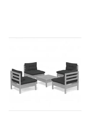 vidaxl_3096036_juego_de_muebles_de_jardín_color_gris_con_5_piezas_de_madera_de_pino_con_cojines_color_gris_antracita_0