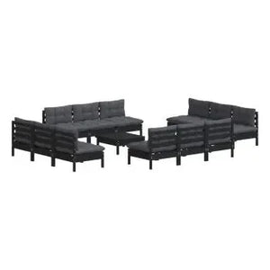 vidaxl_3096056_juego_de_sofás_para_jardín_de_13_piezas_fabricados_en_madera_de_pino_y_tela_poliéster_color_negro_y_gris_1