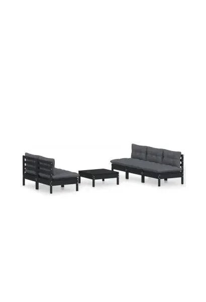 vidaxl_3096092_juego_de_muebles_para_jardín_de_6_piezas_con_cojines_color_gris_hecho_de_madera_de_pino_color_negro_0