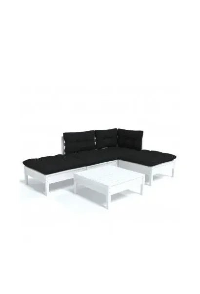 vidaxl_3096293_conjunto_de_muebles_para_jardín_de_5_piezas_con_cojines_en_madera_de_pino_con_acabado_blanco_y_cojines_negros_0