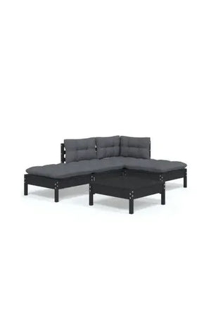 vidaxl_3096296_conjunto_de_muebles_con_cojines_de_jardín_fabricado_en_madera_de_pino_y_tela_en_color_negro_y_gris_vida_xl_0