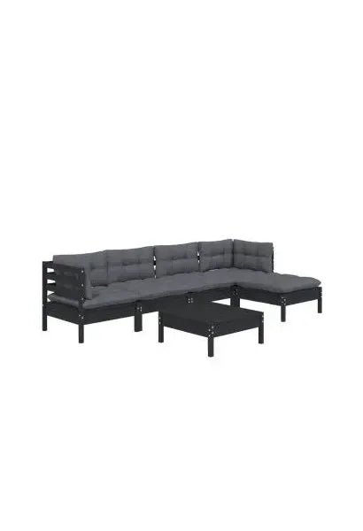 vidaxl_3096368_juego_de_muebles_para_jardín_6_piezas_con_cojines_y_mesa_color_gris_oscuro_y_negro_0