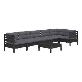 vidaxl_3096404_juego_de_muebles_para_jardín_de_7_piezas_con_cojines_y_mesa_color_gris_oscuro_y_negro_2
