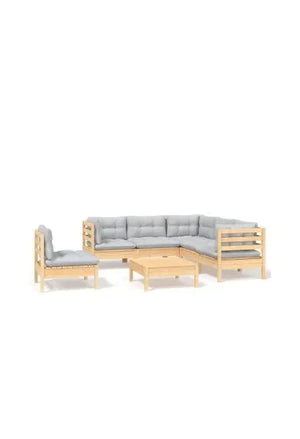 vidaxl_3096411_juego_de_sillones_para_jardín_de_6_piezas_fabricado_en_madera_con_mesa_y_cojines_color_gris_0