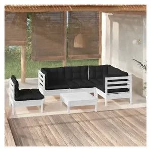 vidaxl_3096413_conjunto_para_jardín_de_6_piezas_de_mesa_con_sofás_de_madera_de_pino_blancos_y_cojines_color_gris_antracita_1