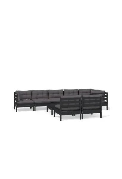 vidaxl_3096464_juego_de_sillones_para_jardín_de_9_piezas_con_cojines_hecho_en_madera_color_negro_y_gris_antracita_oscuro_0