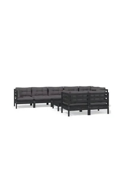 vidaxl_3096512_juego_de_sillones_para_jardín_de_9_piezas_hecho_en_madera_color_gris_oscuro_y_cojines_color_negro_vida_xl_0