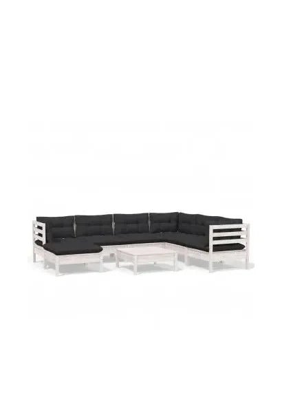 vidaxl_3096654_conjunto_de_muebles_para_jardín_de_madera_de_pino_acabado_blanco_con_cojines_gris_antracita_vida_xl_0