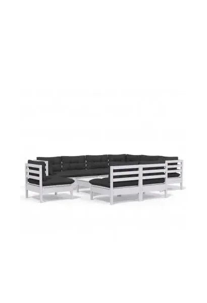 vidaxl_3096750_juego_de_mobiliario_de_jardín_de_madera_maciza_de_pino_gris_antracita_10_piezas_0