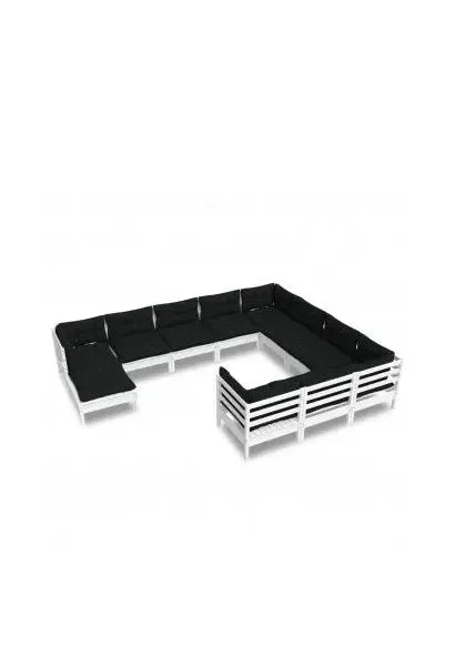 vidaxl_3097044_juego_de_muebles_de_jardín_de_madera_maciza_de_pino_color_blanco_y_gris_antracita_11_piezas_0