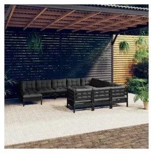 vidaxl_3097047_juego_de_sillones_para_jardín_de_11_piezas_hecho_en_madera_con_reposapiés_color_negro_y_cojines_color_gris_oscuro_5