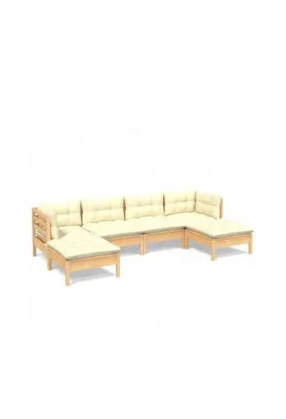 vidaxl_3097079_conjunto_de_sofás_con_mesita_para_jardín_en_pino_de_6_piezas_blanco_crema_y_madera_0