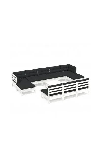 vidaxl_3097122_juego_de_muebles_de_jardín_de_madera_maciza_de_pino_blanco_y_gris_antracita_11_piezas_0