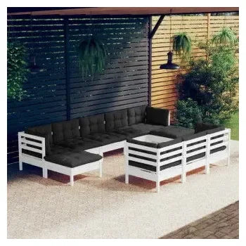 vidaxl_3097140_juego_de_muebles_para_jardín_de_madera_maciza_de_pino_de_color_blanco_y_gris_antracita_10_piezas_1
