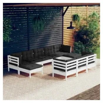 vidaxl_3097140_juego_de_muebles_para_jardín_de_madera_maciza_de_pino_de_color_blanco_y_gris_antracita_10_piezas_1