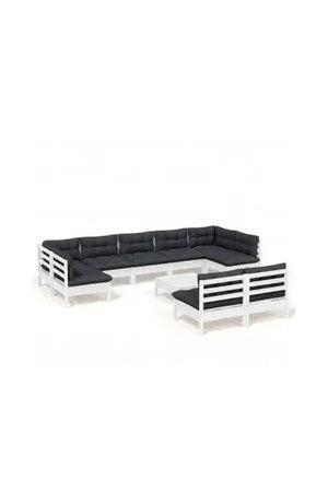 vidaxl_3097206_juego_de_muebles_para_exteriores_de_madera_maciza_de_pino_blanco_y_gris_antracita_10_piezas_0