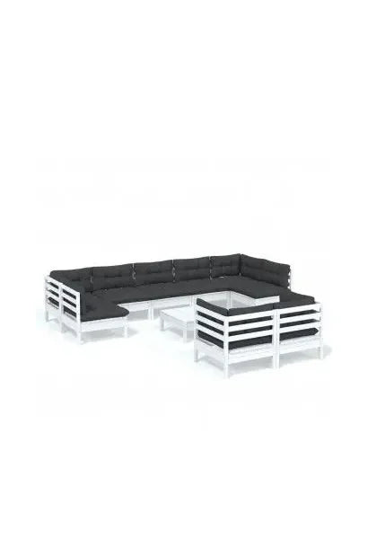 vidaxl_3097254_juego_de_muebles_para_exterior_de_madera_maciza_de_pino_color_blanco_y_gris_antracita_10_piezas_0