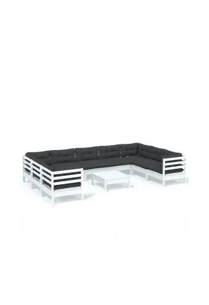 vidaxl_3097326_juego_de_muebles_para_exterior_de_madera_maciza_de_pino_blanco_y_gris_antracita_10_piezas_0