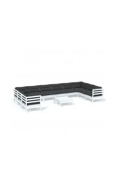 vidaxl_3097338_juego_de_muebles_para_exterior_de_madera_maciza_de_pino_color_blanco_y_gris_antracita_11_piezas_0