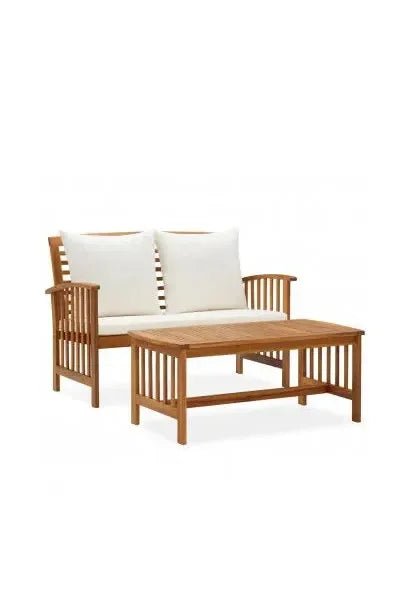vidaxl_310263_juego_de_muebles_de_jardín_2_piezas_de_banco_y_mesa_con_cojines_madera_maciza_de_acacia_vida_xl_0
