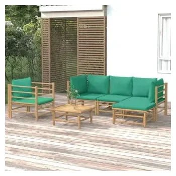 vidaxl_3155147_set_de_sofás_con_reposapiés_y_silla_para_jardín_de_6_piezas_de_madera_con_cojines_de_color_verde_vida_xl_1