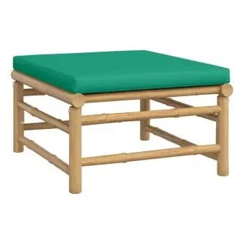 vidaxl_3155165_set_de_sofás_y_reposapiés_para_jardín_de_7_piezas_fabricado_en_bambú_con_cojines_de_color_verde_vida_xl_5