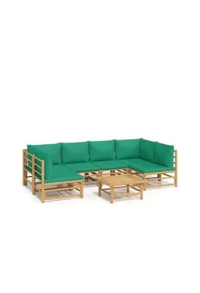 vidaxl_3155166_set_de_sofás_para_jardín_de_7_piezas_fabricado_en_bambú_con_cojines_de_color_verde_vida_xl_0
