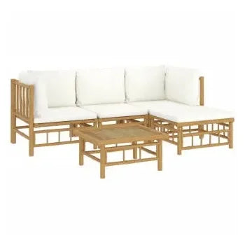 vidaxl_3155178_set_de_sofás_y_reposapiés_para_jardín_de_5_piezas_fabricado_en_bambú_con_cojines_de_color_blanco_vida_xl_2