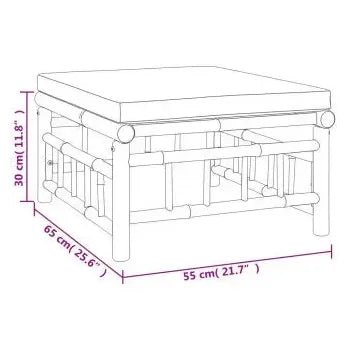 vidaxl_3155179_set_de_sofás_con_reposapiés_y_silla_para_jardín_de_5_piezas_fabricado_en_bambú_con_cojines_de_color_blanco_vida_xl_11