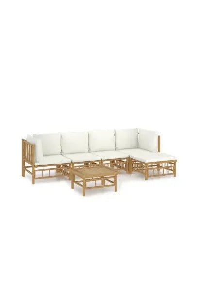 vidaxl_3155180_set_de_sofás_y_reposapiés_para_jardín_de_6_piezas_fabricado_en_bambú_con_cojines_de_color_blanco_vida_xl_0
