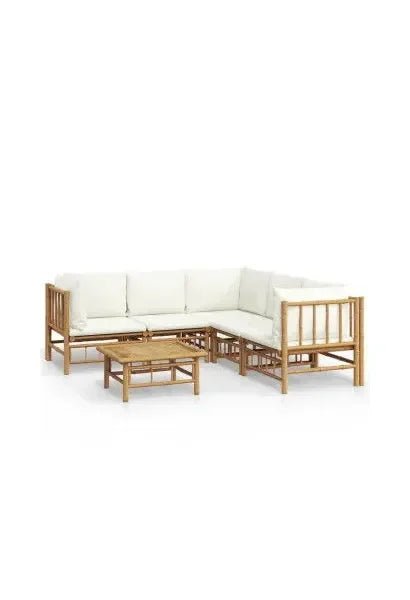 vidaxl_3155188_juego_de_sofás_para_jardín_de_6_piezas_fabricado_en_bambú_con_cojines_de_color_blanco_vida_xl_0