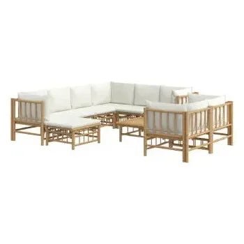 vidaxl_3155192_set_de_sofás_y_reposapiés_para_jardín_de_10_piezas_fabricado_en_bambú_con_cojines_de_color_blanco_vida_xl_2