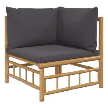 vidaxl_3155207_set_de_sofás_y_reposapiés_con_mesa_para_jardín_de_6_piezas_fabricado_en_bambú_con_cojines_grises_vida_xl_3