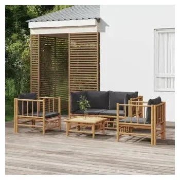 vidaxl_3155217_set_de_sofás_y_sillas_para_jardín_de_5_piezas_fabricado_en_bambú_con_cojines_grises_vida_xl_1