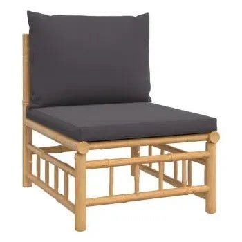 vidaxl_3155222_set_de_sofás_y_silla_con_reposapiés_para_jardín_de_8_piezas_fabricado_en_bambú_con_cojines_grises_vida_xl_4